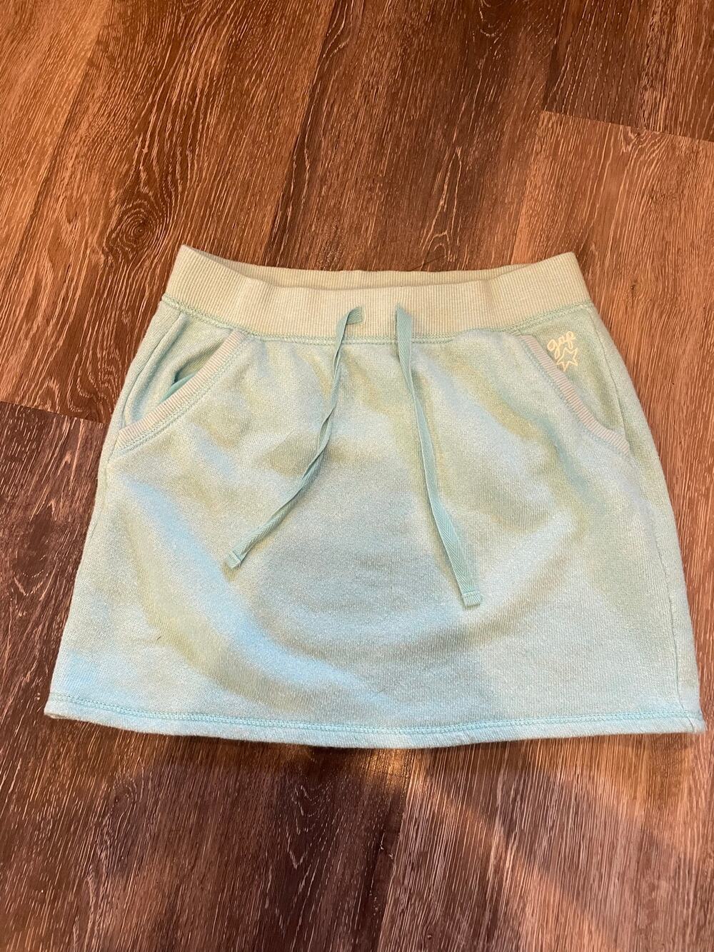 Blue terry cloth y2k vintage gap skirt